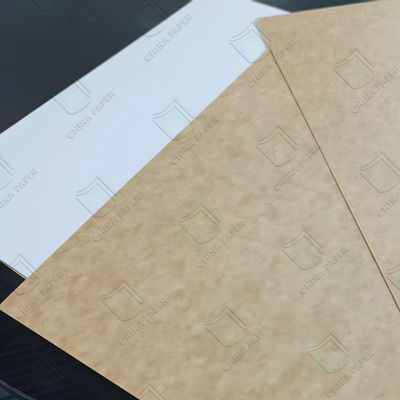 खाद्य ग्रेड लेपित क्राफ्ट बैक बोर्ड CKB नमी प्रूफ 600x900mm 700x1000mm
